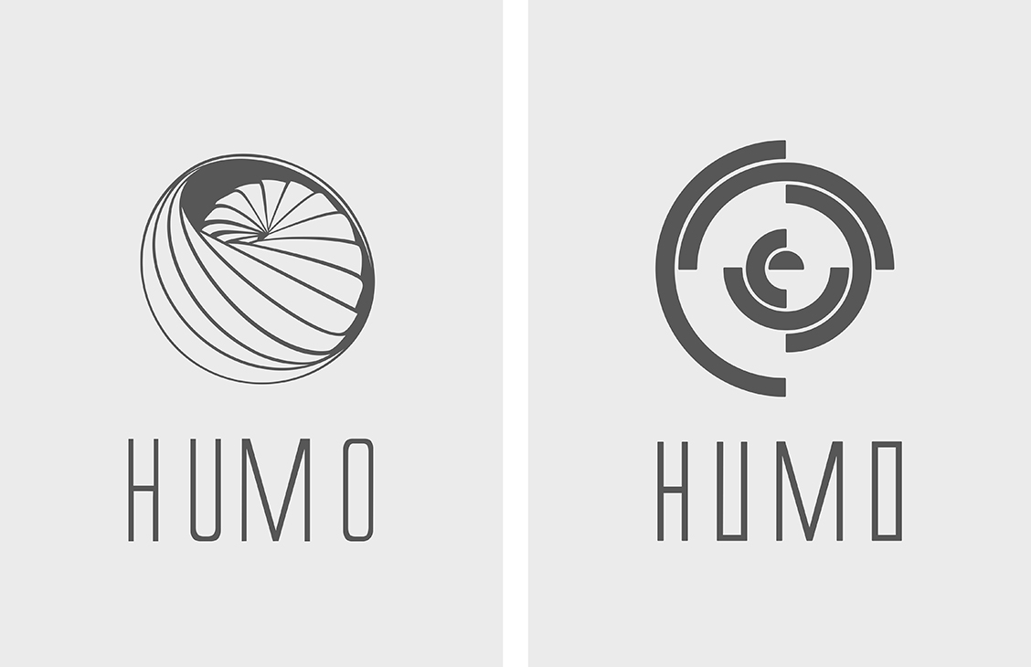 vinilo Humo dos estilos de logo