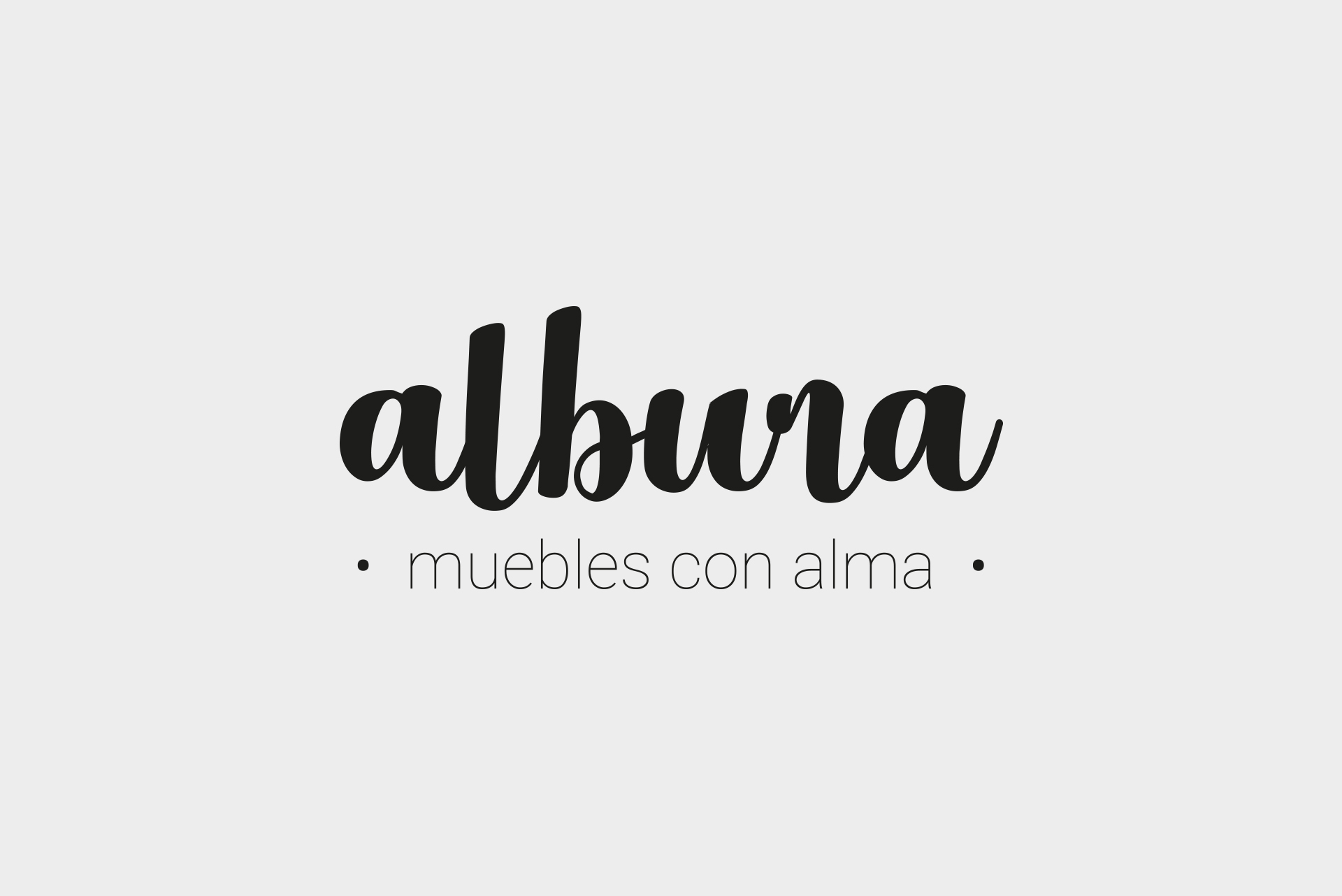 Albura Muebles logo texto