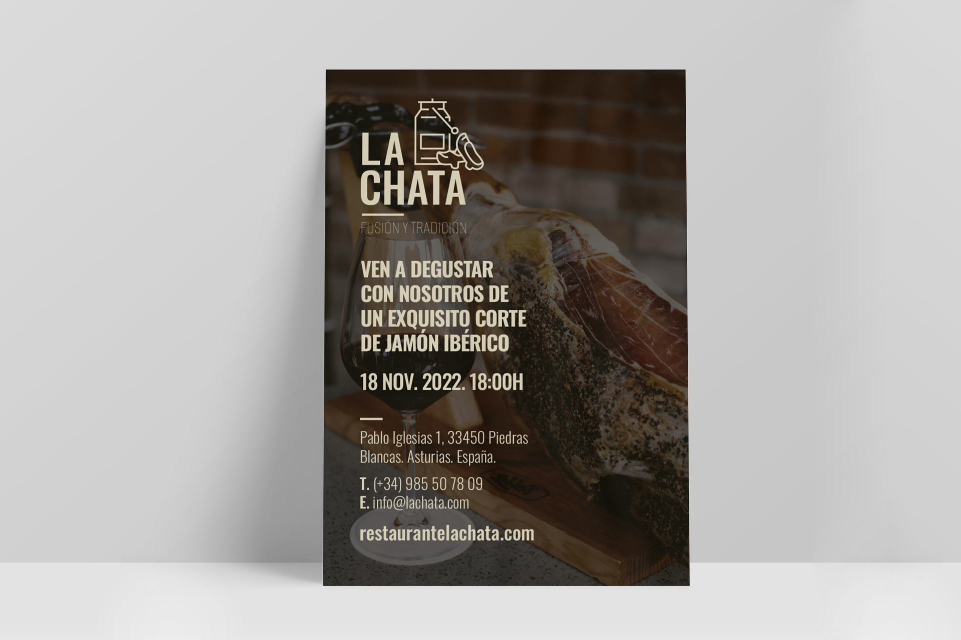 Imagen Cartel eventos Restaurante La Chata