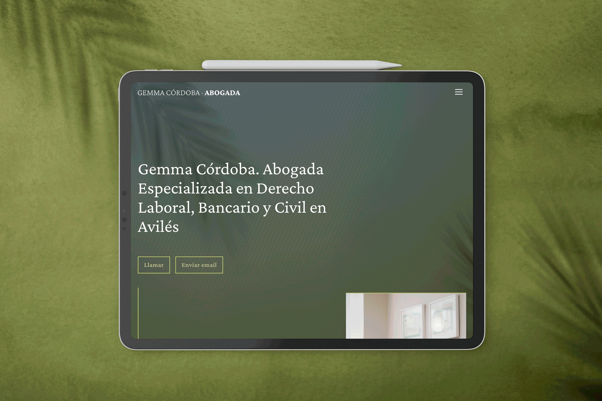 Página web de abogada especialista en Avilés.